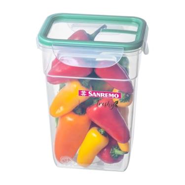 Imagem de Sanremo - Pote Plástico Hermético de 1,4 Litros e Tampa com Travas, Linha Freshy