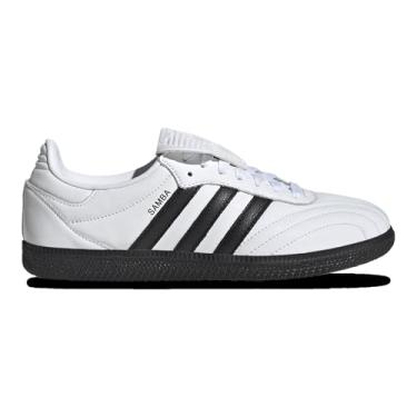 Imagem de Adidas Original Samba Língua Longa - Feminino (JI2706, Branco/Preto/Branco), Branco nuvem, preto/branco nuvem, 40