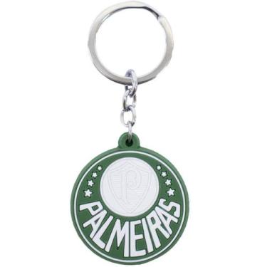 Imagem de Chaveiro Borracha Palmeiras  Brasão do Verdão - Mileno