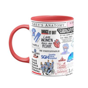 Imagem de Caneca Icons Moments - Greys Anatomy - B-red