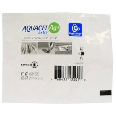 Imagem de Curativo Aquacel Extra Ag+ 10cm x 10cm - Convatec