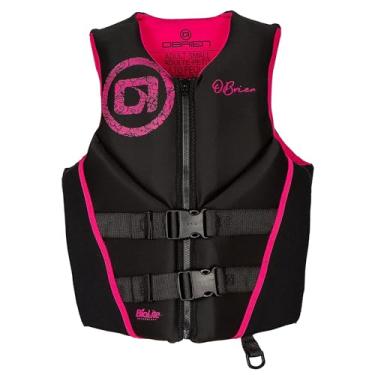 Imagem de O'Brien Colete Salva-Vidas Feminino Tradicional De Neoprene Uscga, Rosa, Pequeno