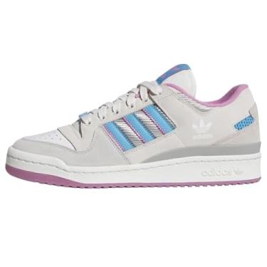 Imagem de adidas Tênis masculino Gretwo/Crywht/Ftwwht Forum 84 Low ADV Cinza two Crystal FTWR Branco 39 EUA, Preto, 13 Wide
