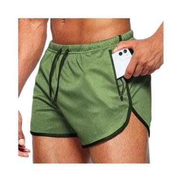Imagem de Calções Esportivos Masculinos para Verão - Praia, Treino, Basquete, Gi