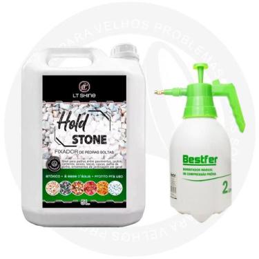 Imagem de KIT Fixador de Pedras Hold Stone 5L Borrifador Manual de Compressão Pr