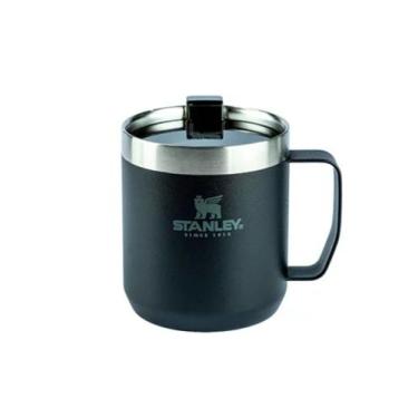Imagem de Caneca Termica Stanley Camp Mug 350ML Café Chá, MATTE BLACK
