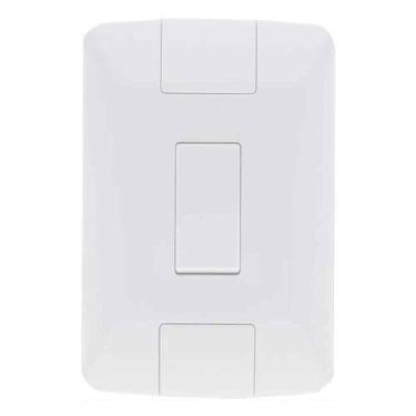 Imagem de Interruptor Simples 6A Linha Aria Tramontina Placa Branca Modular Supo