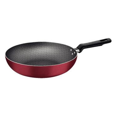 Imagem de Frigideira Funda 24cm Antiaderente Loreto Tramontina Vermelha