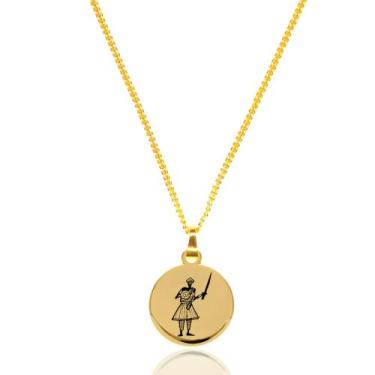 Imagem de Colar Orixá Oxaguian Epe Epe Babá Medalha Proteção Espiritual - Balaio