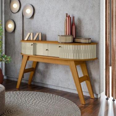 Imagem de Aparador Turim com Nichos Cumaru/Opala - Mobiliar Home Shop