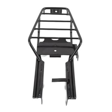 Imagem de GOTOTOP Rack de Bagagem Traseira Motocicleta, Chrome Iron Motorcycle Bagage Rack de Transportador Traseiro Substituição do Suporte para Macaco Z50 Z50J Z50A (Preto)