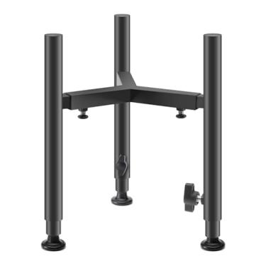 Imagem de Fenteer Suporte para tigela de cachorro Suporte para tigela de cachorro Tigelas elevadas para cães Acessórios para tigelas elevadas Altura ajustável para, 3 Pés