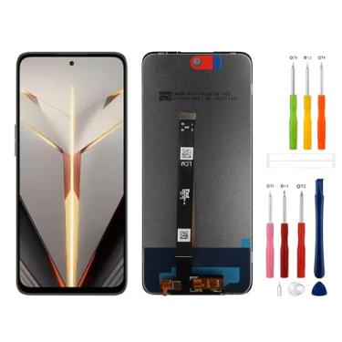 Imagem de Substituição de tela digital LCD compatível com ZTE Nubia Neo 2 5G Z2352N (preto sem moldura) Montagem digitalizador de tela sensível ao toque com ferramentas de reparo