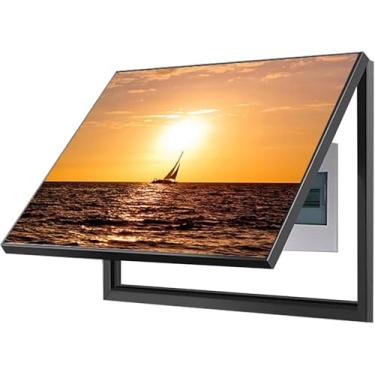 Imagem de Tampa Da Caixa De Fusíveis Tampa Do Painel Elétrico Do Armário Decorativo Esconder Medidor Elétrico Caixa Pintura Decorativa Moda Tampa Do Painel Elétrico Montada Na Pared, 23, 55 * 45cm