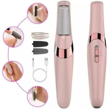 Imagem de Lixador Pé Elétrico Lixa Elimina Calo Portátil Usb Pedicure - Lixa Elé