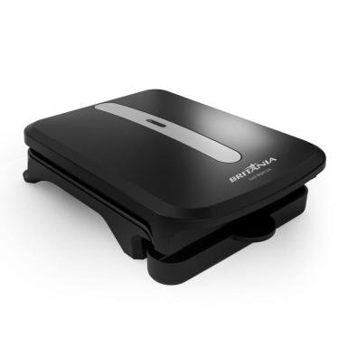Imagem de Grill Britânia 750W 2 Sanduiches Chapas Antiaderentes BGR12A 110V