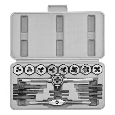 Imagem de Jogo De Cossinete E Machos Manuais M3 a M12 20 Peças 7731055 Sparta Un