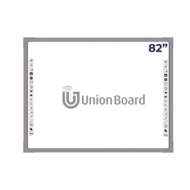 Imagem de Lousa eletronica unionboard color cinza 82 polegadas