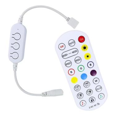 Imagem de Controle+controladora Rgb Fita 5050 5-24v Com App Bluetooth