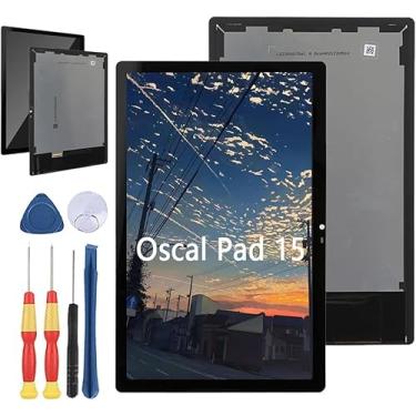 Imagem de Yuxyiony Nova tela de substituição para Blackview Oscal Pad 15 tela de reparo de tela LCD e acessórios de ferramenta de substituição