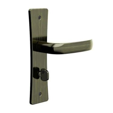 Imagem de FECHADURA BELLA BROCA 40mm ESPELHO ANTIQUE 3F 712116