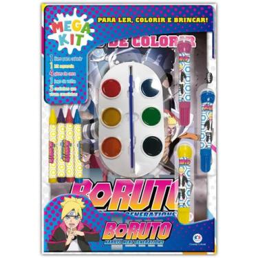 Imagem de Livro - Boruto - Ler, Colorir e Brincar