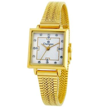 Imagem de Relógio CHAMPION feminino analógico dourado CF24180H