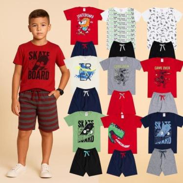 Imagem de Kit com Peças de Roupas Cjs Verão Menino Calor Inf Sortidos - KK KIDS,