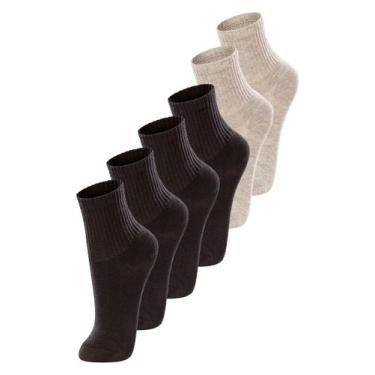 Imagem de Kit com 6 Pares de Meias Infantil Cano Médio Lupo 2727-088 Colorido, B