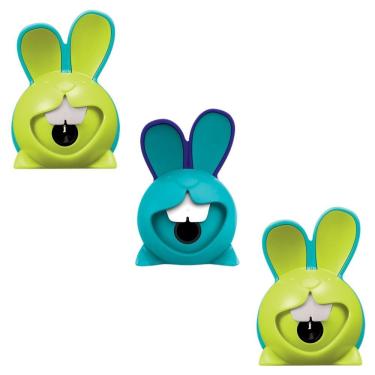 Imagem de Apontador Croc Croc Formato de Coelho com depósito Unidade ou Kit á Escolher - Maped | Papelaria | Material Escolar |