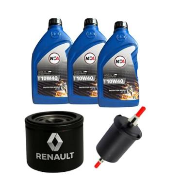 Imagem de CASTROL - NCA - KIT REVISÃO TROCA DE ÓLEO 10W40 + FILTRO LOGAN (1.0 12V 3cil -2017 - >)