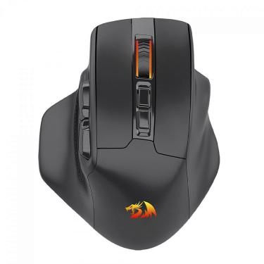 Imagem de Mouse Gamer Redragon Bullseye Pro, RGB, Wireless, Bluetooth, 26000 DPI, 7 Botões Programáveis, Black