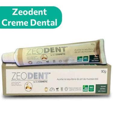 Imagem de Pasta de Dente Sem Flúor com 90g - ZeoCosmetic