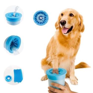 Imagem de Copo Limpador Limpa Patas Patinhas Cachorro Pet Animal CÃO PATA - MARK