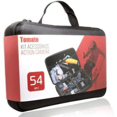 Imagem de Kit Acessórios Action Câmera 54 Em 1Gopro Hero Black 6 7 Session Tripé