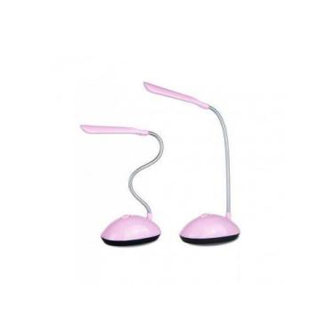 Imagem de Mini Luminária Mesa Flexível Sem Fio Led - VITALISHOP, Rosa