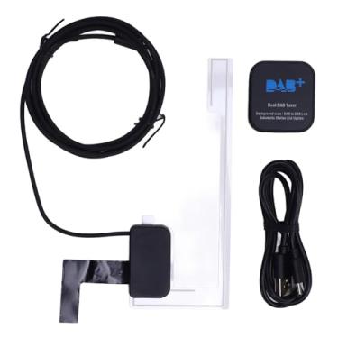 Imagem de Luocute Receptor de Rádio de Carro DAB, DAB Radio Adaptador USB Broadcast Digital Audio Com Atualização de Frequência Automática para Touchscreen Estéreo