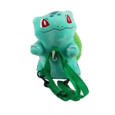 Imagem de Mochila Pelúcia Pokémon Bulbasauro - BBR Toys