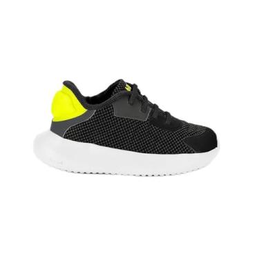 Imagem de Tênis Infantil Bibi Flash Preto com Amarelo 24