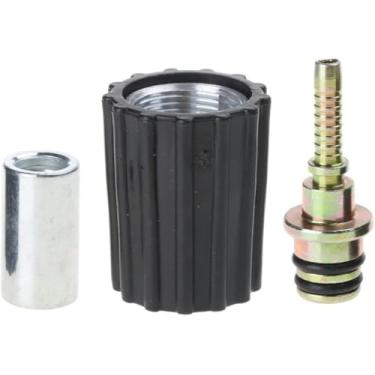 Imagem de Encaixe de inserção de mangueira de lavadora de alta pressão, adaptador de conexão rápida de trava de torção para lavagem de carro/caminhão/barco, acessórios de conector de tubo de mangueira para