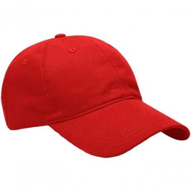 Imagem de Boné Liso Esportivo Aba Curva Ajuste Metal Unissex Cor:vermelho