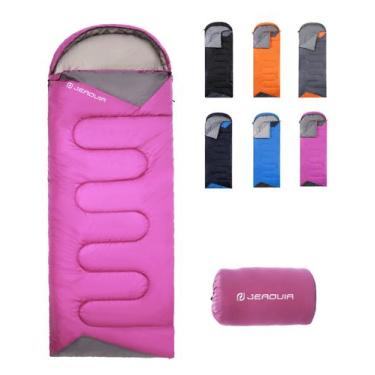 Imagem de Saco de dormir JEAOUIA leve à prova d'água para adultos e mulheres