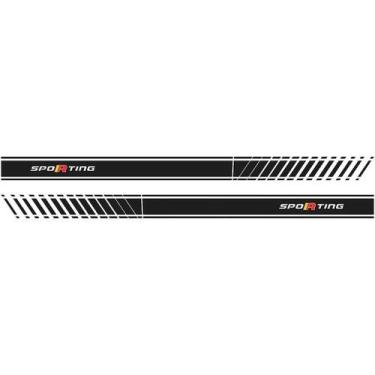 Imagem de Adesivo Fiat Punto Faixa Lateral Sporting - Cromo Sign