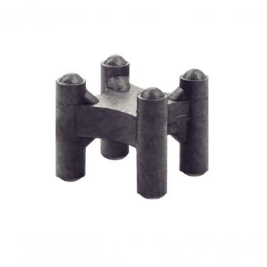 Imagem de Espaçador Plástico Tramontina Tipo Cadeirinha 15x20mm Para Ferragens Saco Com 100 Unidades