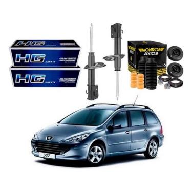 Imagem de Kit Amortecedor Dianteiro 307 Sw 2.0 2007 A 2008 - Nakata