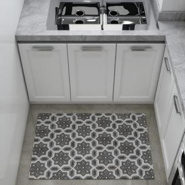 Imagem de Tapete de Rolo Passadeira Antiderrapante Emborrachado Multiuso 4,00m x 0,43m (Estampa 17)