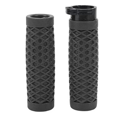 Imagem de GRIPAS DE AGRIMENTO DE MUNEFE, GRIP DE MOTOREIRO MOTORCYCH, Substituição de punho de torção do acelerador para 250R ZX6R 636 (25mm 28mm à esquerda à direita) (Preto)
