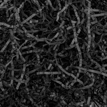 Imagem de EUSOAR Papel desfiado preto de 900 g para cestas de presente, caixas de cesta de presente de ráfia, enchimento de almofada de grama para aniversários, noivado, decoração de férias