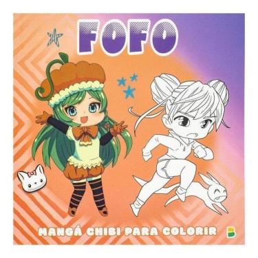 Imagem de Manga Chibi Para Colorir: Fofo