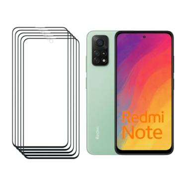 Imagem de 5 Películas de Vidro 3D para todos modelos Redmi: 13 13s 12 12s 11 11s 10 10s 9 8 Pro 5G Note (A3 / A3X)